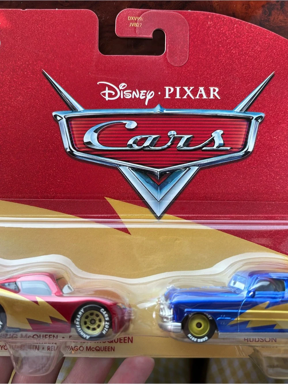 Lightning McQueen & Hudson Twin Pack - Red & Blue 20th anniversary